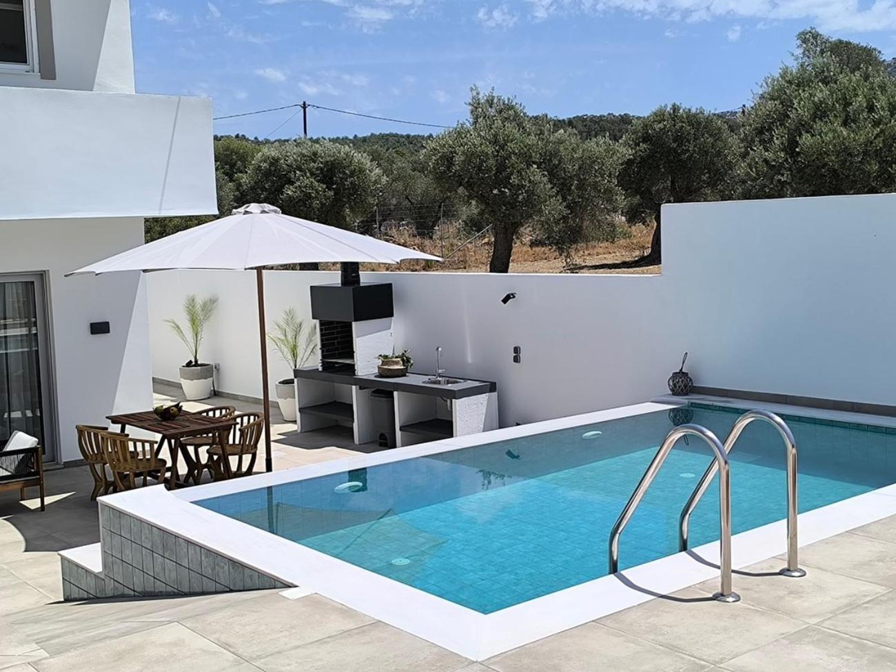 Valantina'S & Mannouel Lardos Luxury Villas Buitenkant foto
