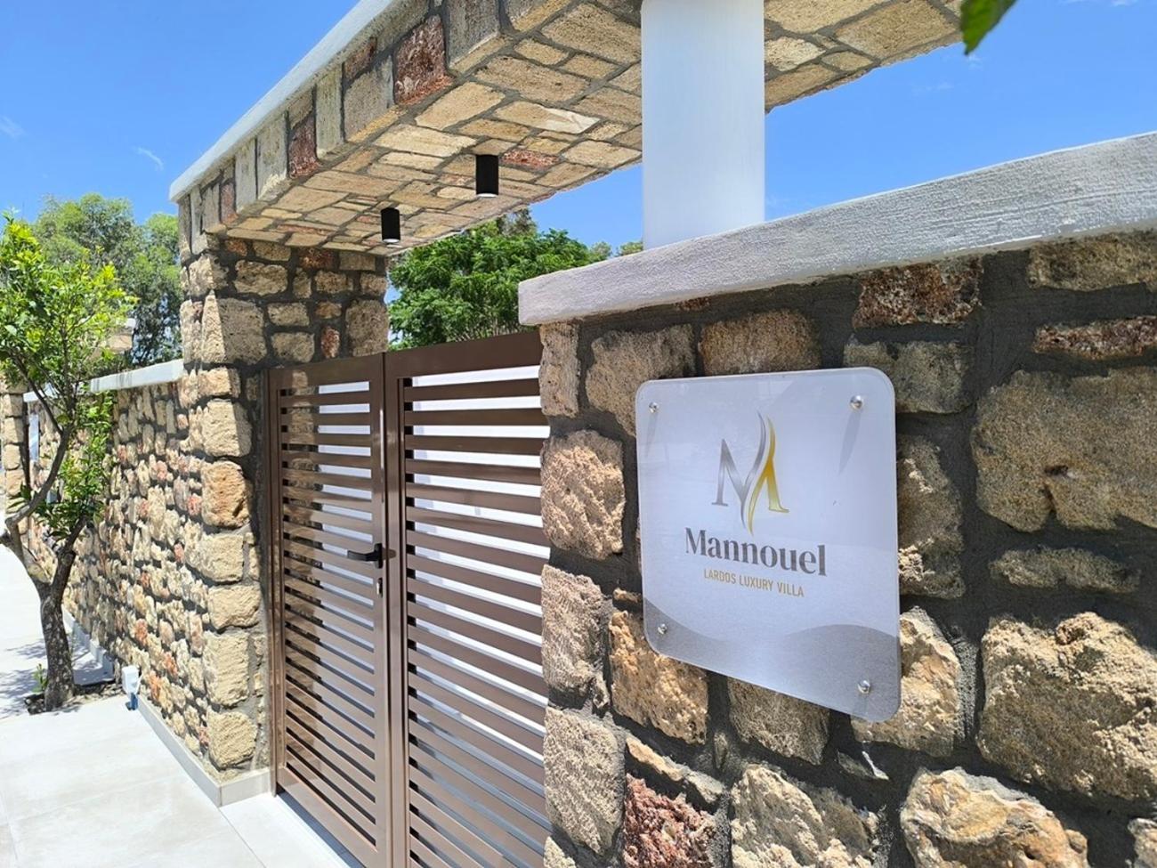 Valantina'S & Mannouel Lardos Luxury Villas Buitenkant foto